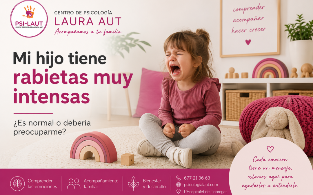 Mi hijo tiene rabietas muy intensas. ¿Es normal o debería preocuparme?