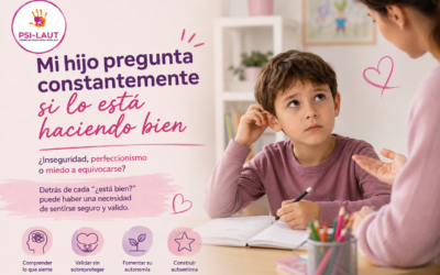 Mi hijo pregunta constantemente si lo está haciendo bien: ¿inseguridad, perfeccionismo o miedo a equivocarse?