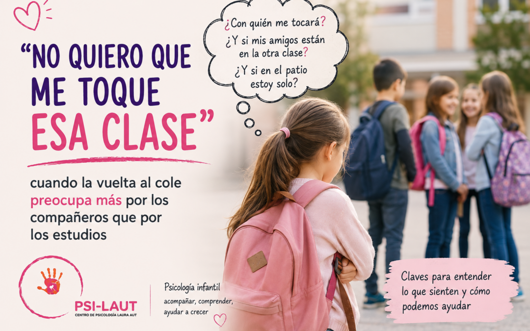 “No quiero que me toque esa clase”: cuando la vuelta al cole preocupa más por los compañeros que por los estudios