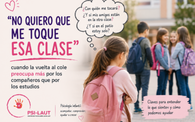 “No quiero que me toque esa clase”: cuando la vuelta al cole preocupa más por los compañeros que por los estudios